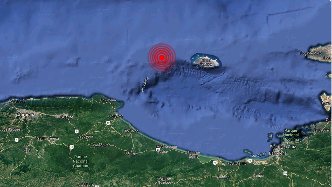 Venezuela Registra Sismo de Magnitud 2.7