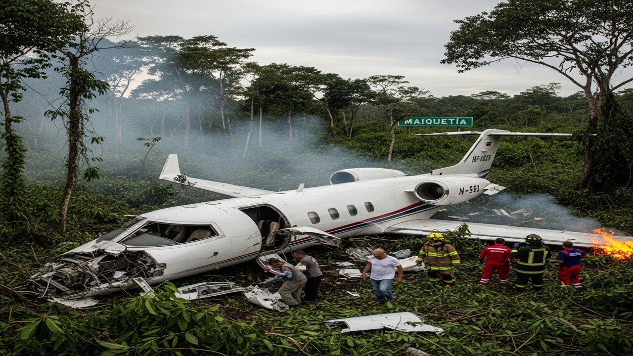 Accidente aéreo en Maiquetía