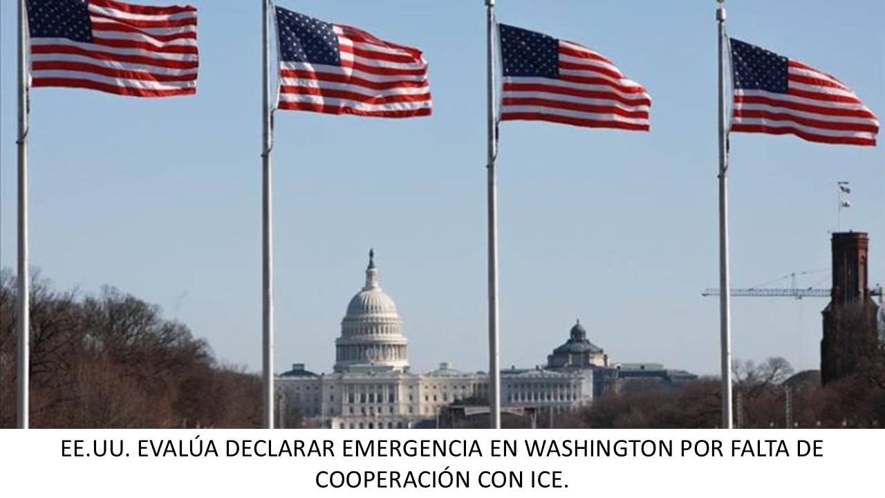 EMERGENCIA EN WASHINGTON
