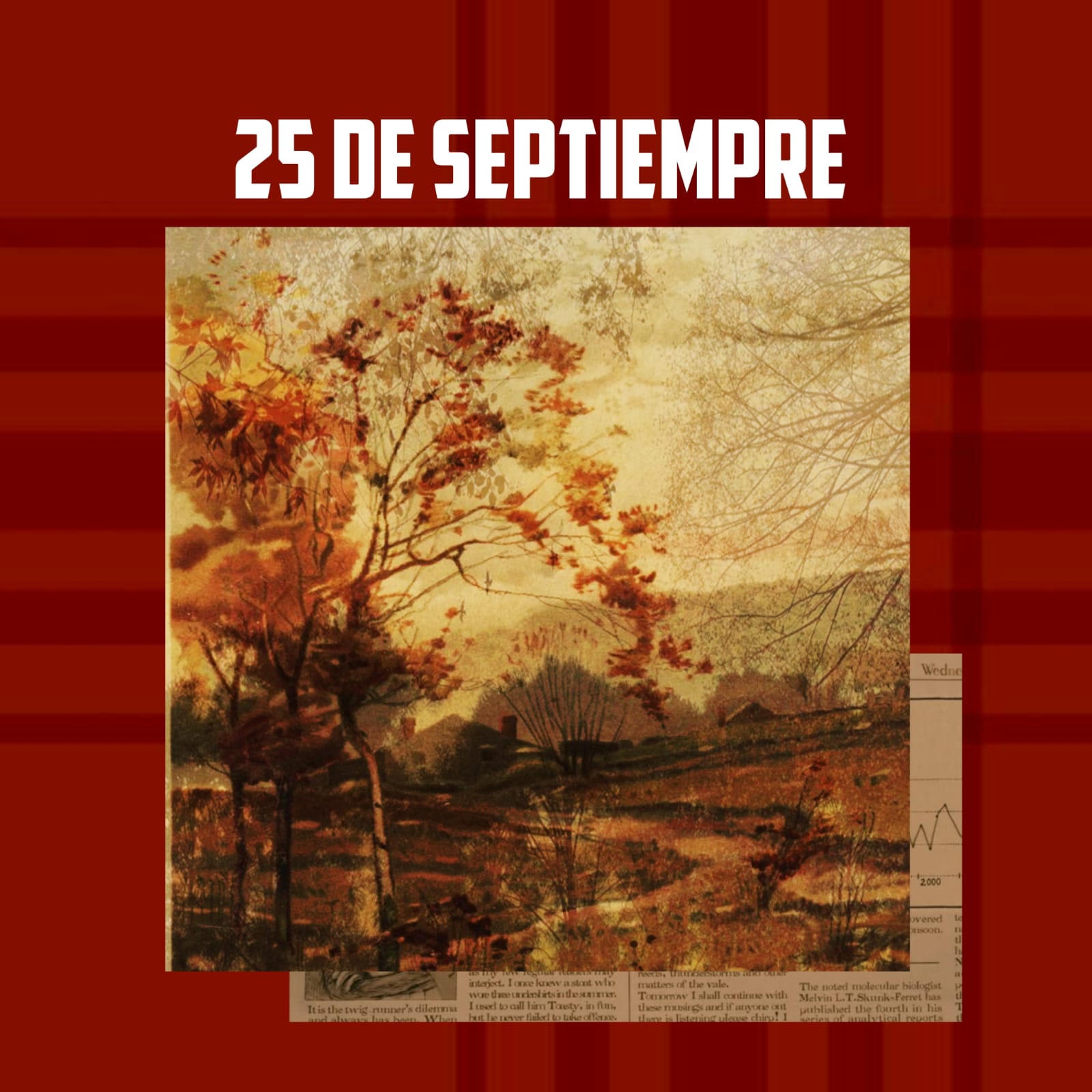 Efemerides 25 de septiembre