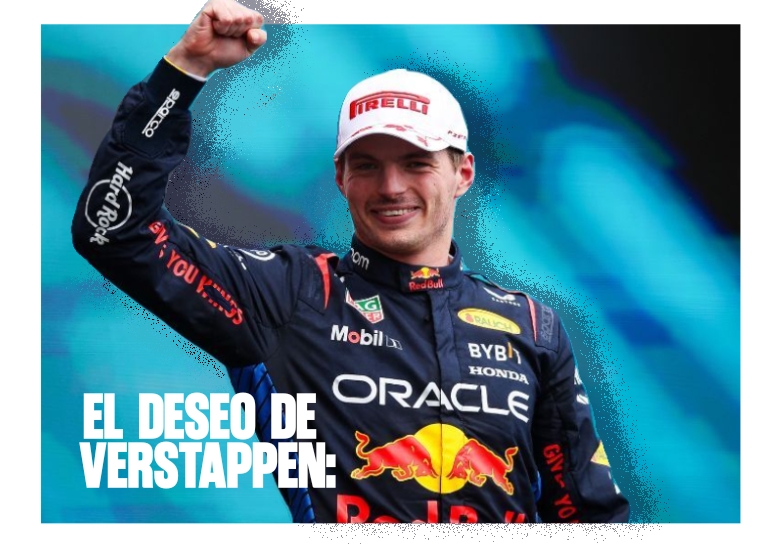 El deseo de Verstappen