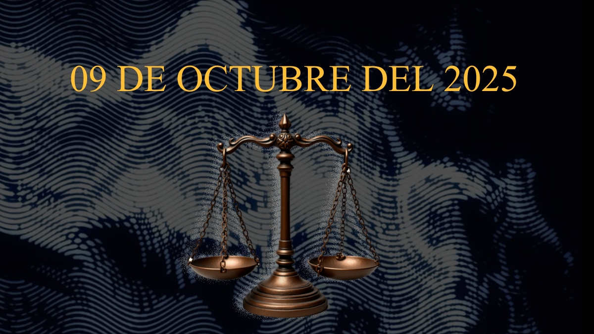 9 de octubre del 2025 columna judicial