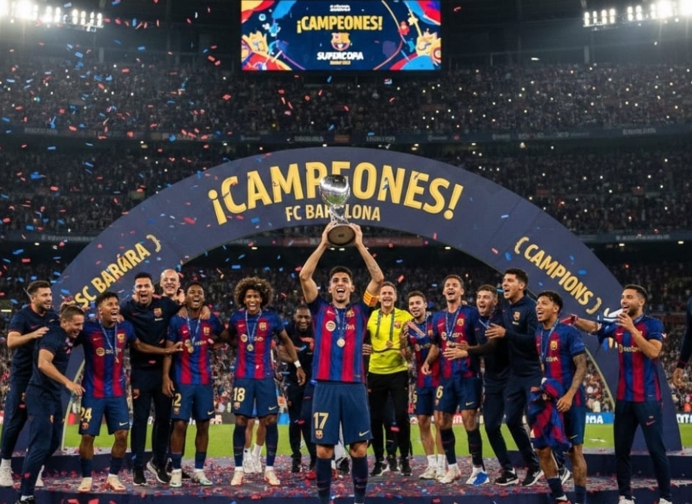 El Trono de Riad Crónica de una Supercopa que consagra el proyecto de Hansi Flick