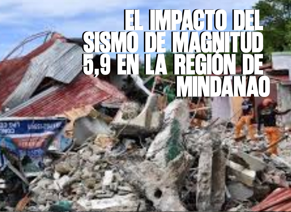 ​Emergencia en el Pacífico El impacto del sismo de magnitud 5,9 en la región de Mindanao