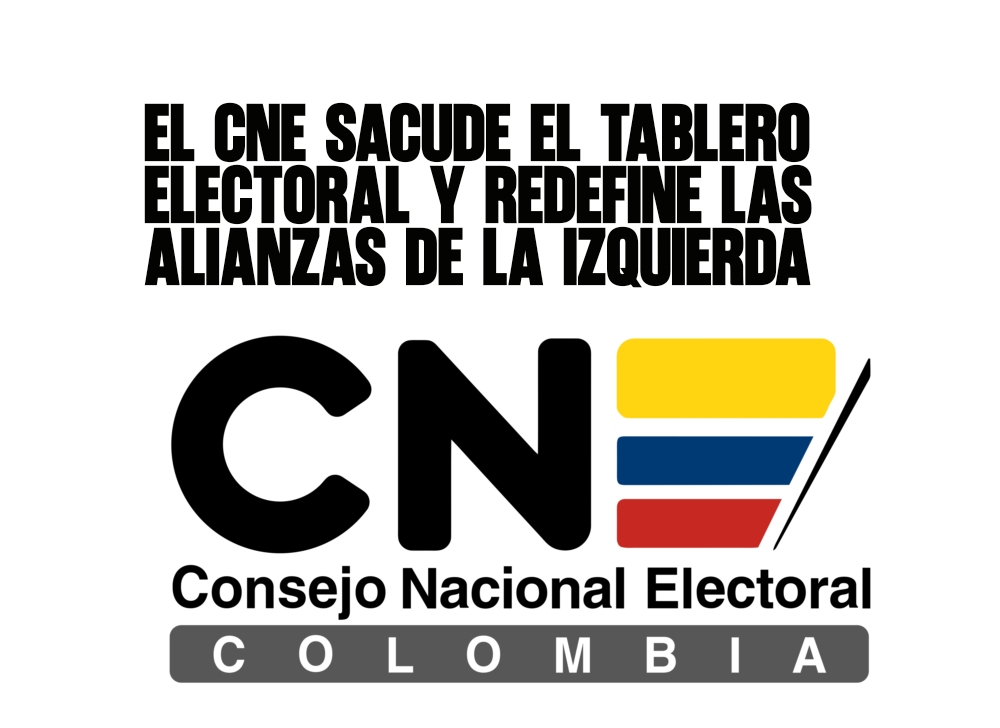 El CNE sacude el tablero electoral y redefine las alianzas de la izquierda