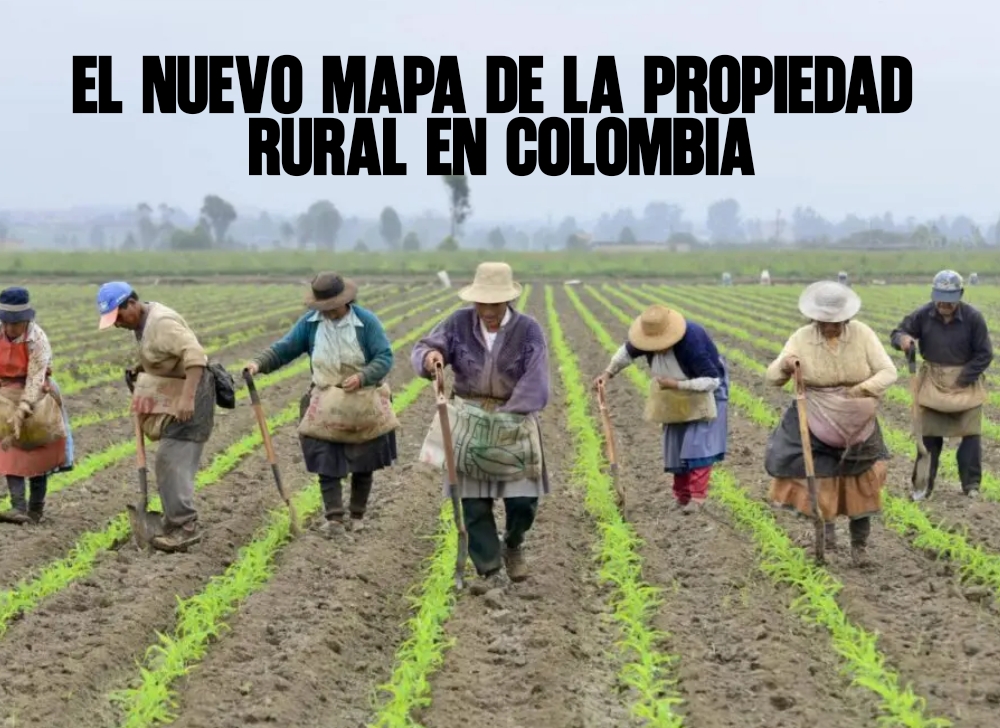 El nuevo mapa de la propiedad rural en Colombia