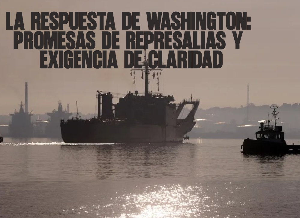 La respuesta de Washington Promesas de represalias y exigencia de claridad