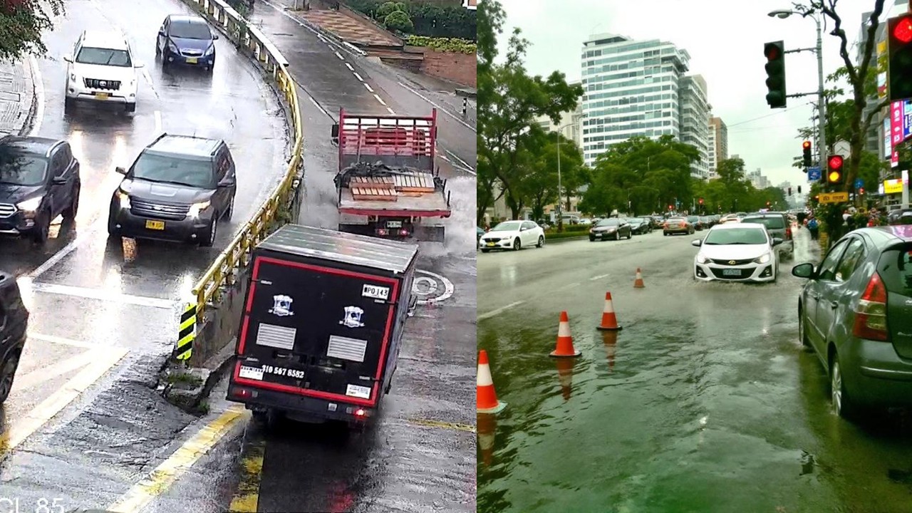 Bogotá bajo el agua