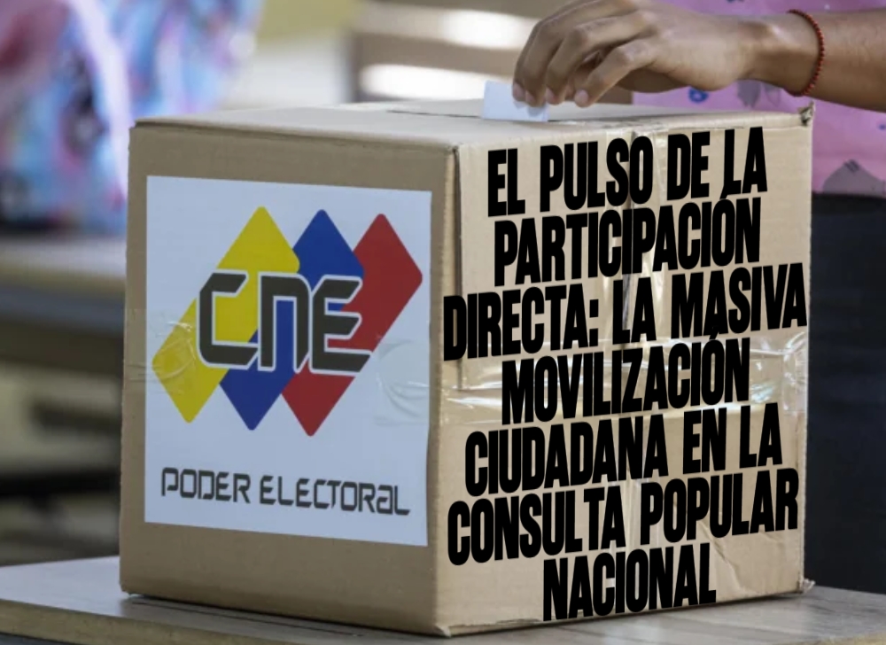 El pulso de la participación directa La masiva movilización ciudadana en la Consulta Popular Nacional