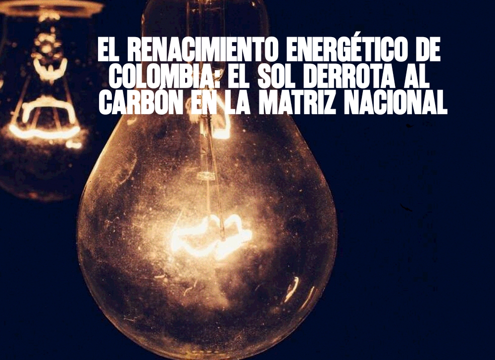 El sol derrota al carbón en la matriz nacional