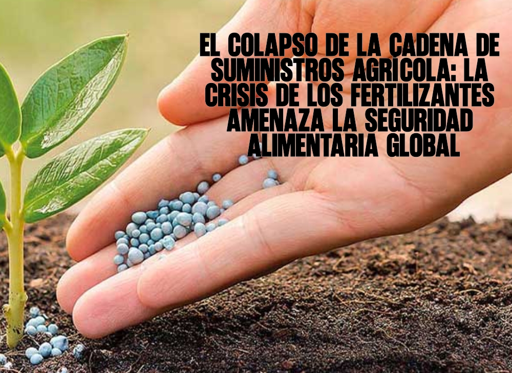 La crisis de los fertilizantes amenaza la seguridad alimentaria global