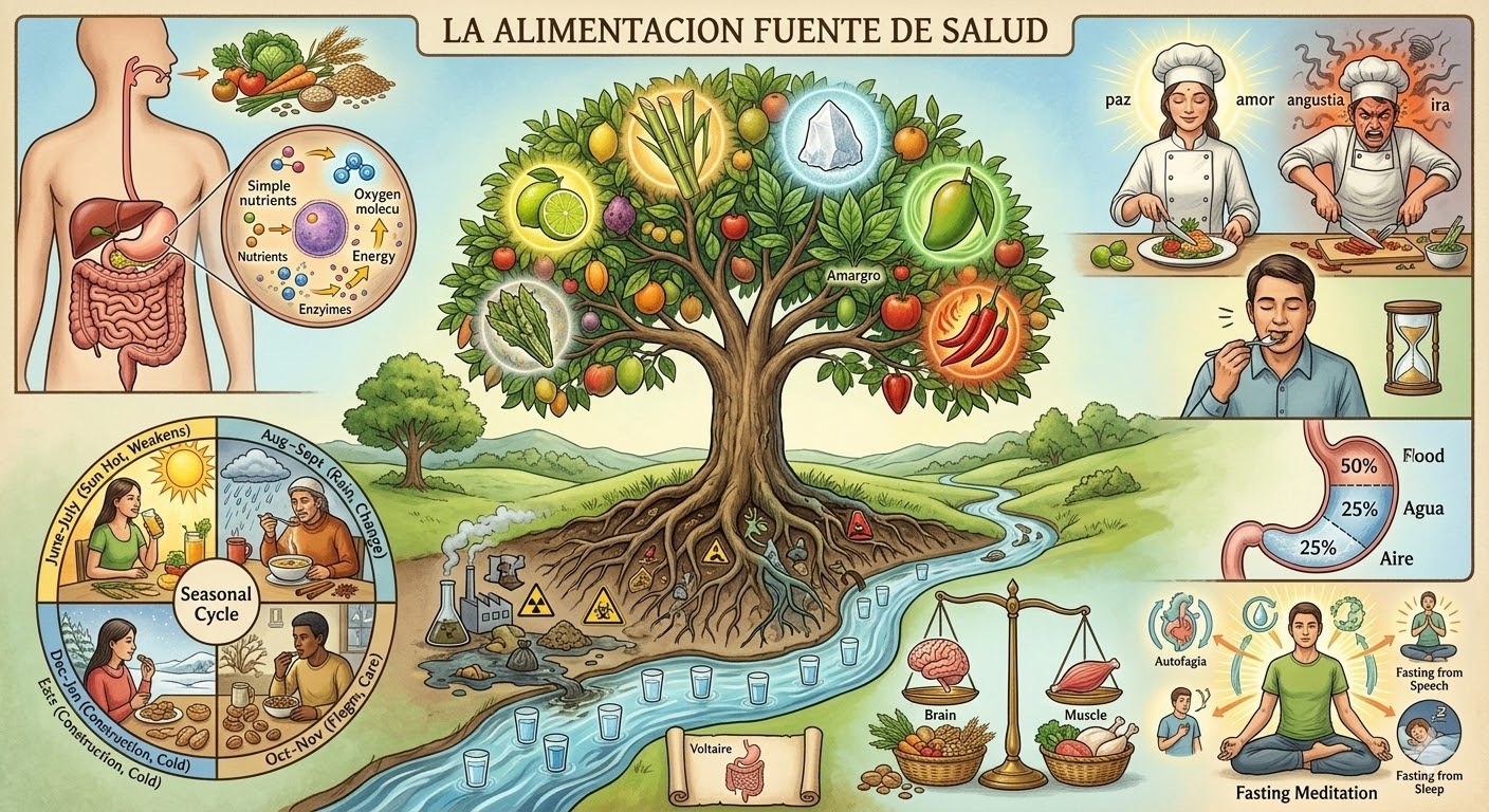 la alimentacion fuente de salud