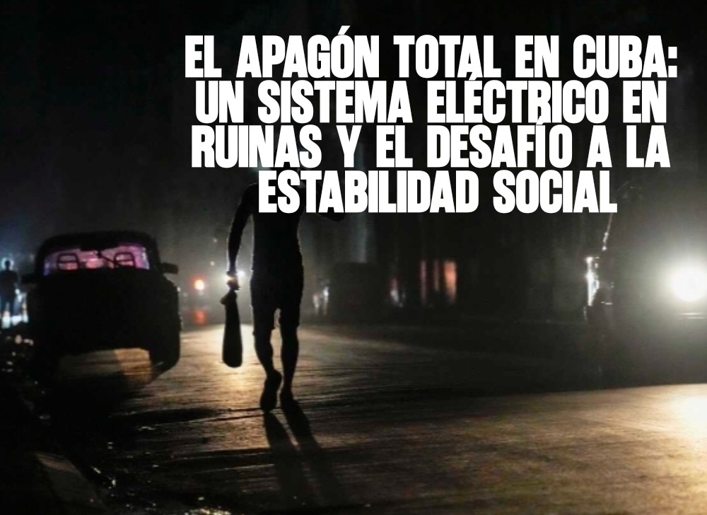 ​El apagón total en Cuba Un sistema eléctrico en ruinas y el desafío a la estabilidad social