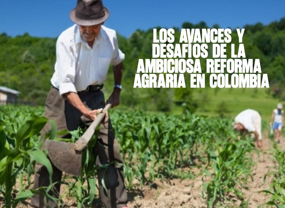 Los avances y desafíos de la ambiciosa Reforma Agraria en Colombia