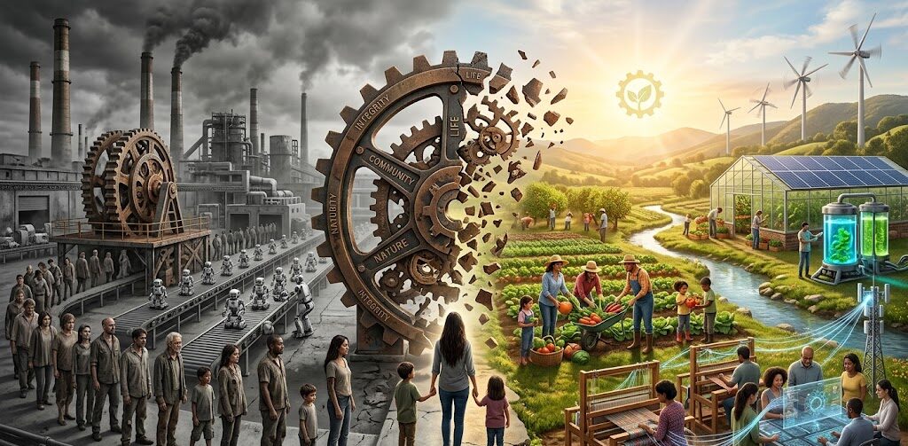 FIN DE LA IMITACIÓN CIEGA DEL PROGRESO INDUSTRIAL