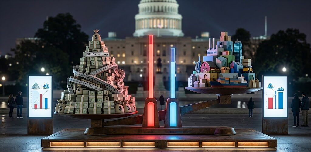 La Deuda de Estados Unidos Supera su Producto Interno Bruto