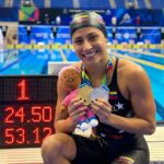 Lismar Lyon establece nuevos registros nacionales