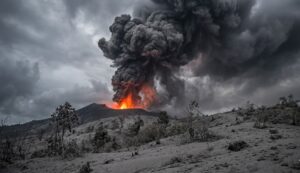 Violenta Erupción en Indonesia