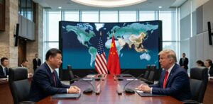 Xi Jinping y Donald Trump
