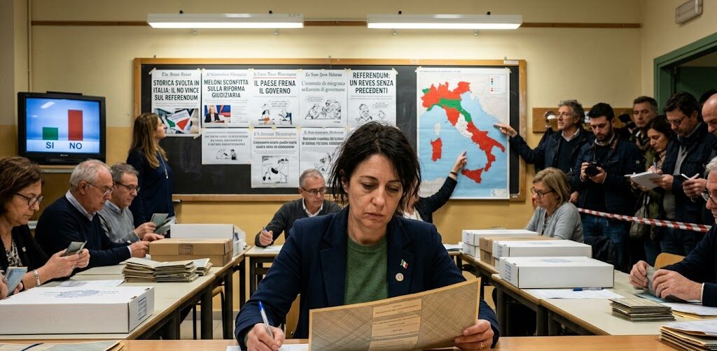 electorado frena la polémica reforma judicial de Giorgia Meloni