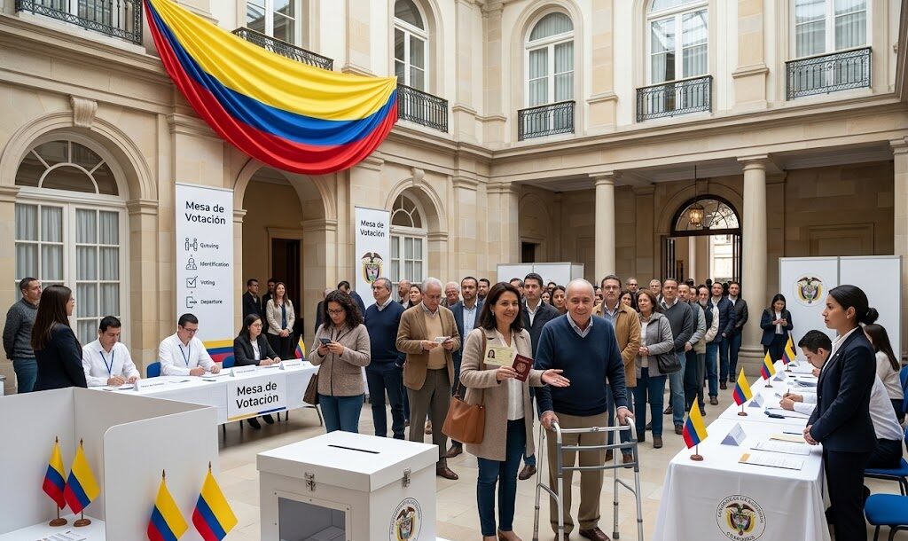 Colombia inicia la jornada democrática