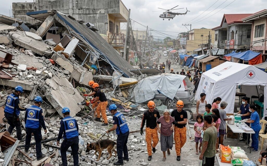 Crisis Humanitaria tras el devastador sismo en Filipinas