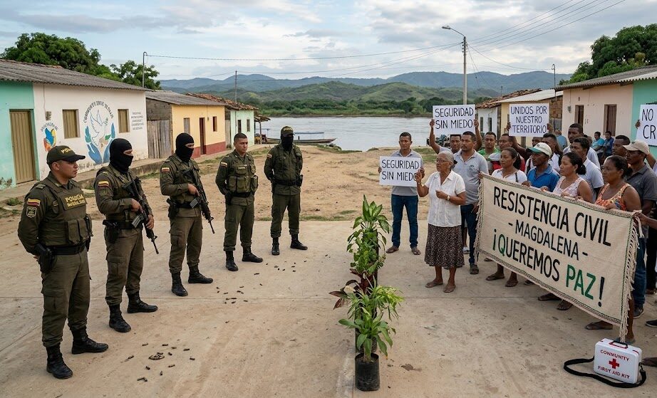 Crisis de seguridad y resistencia civil en el departamento del Magdalena