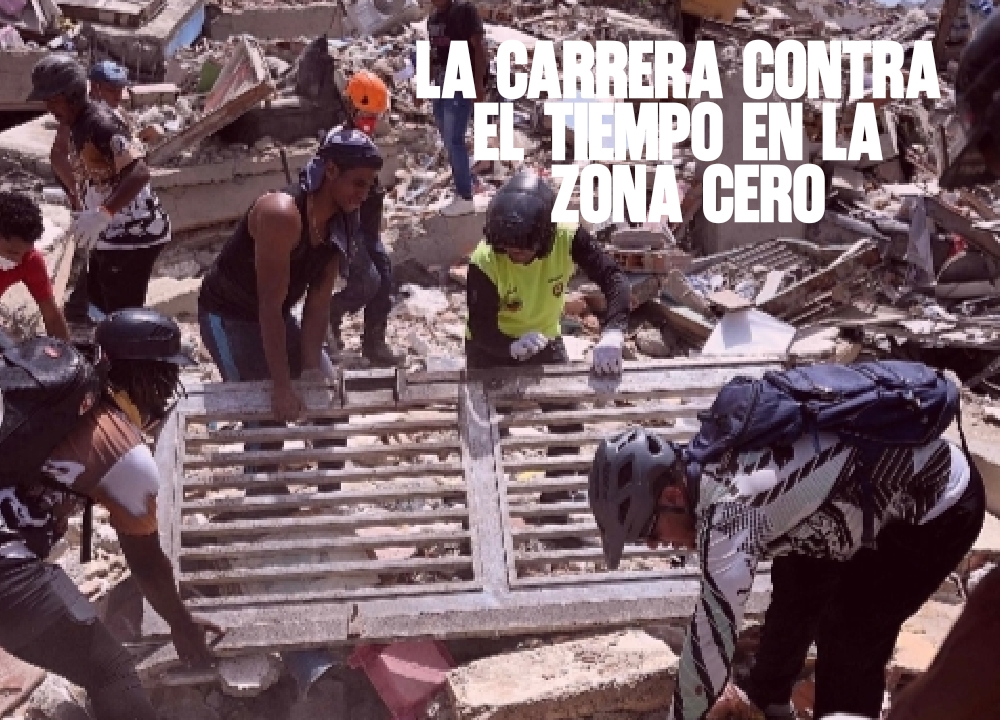 La carrera contra el tiempo en la zona cero