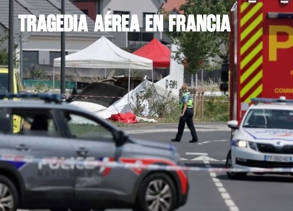 Tragedia aérea en Francia
