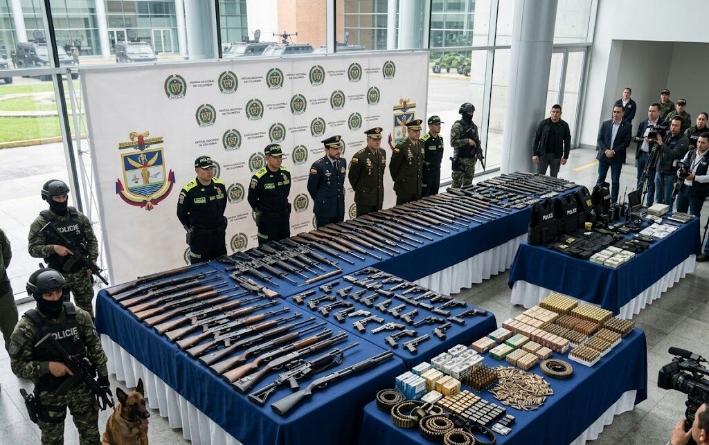 desmantelamiento de arsenal de guerra