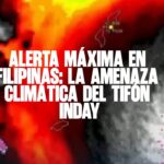 Alerta máxima en Filipinas La amenaza climática del tifón Inday
