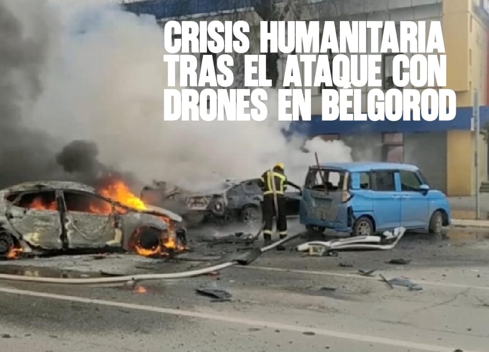 Crisis humanitaria tras el ataque con drones en Bélgorod