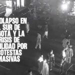 El colapso en el sur de Bogotá y la crisis de movilidad por protestas masivas