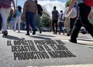 El impacto profundo del desastre en el tejido productivo nacional