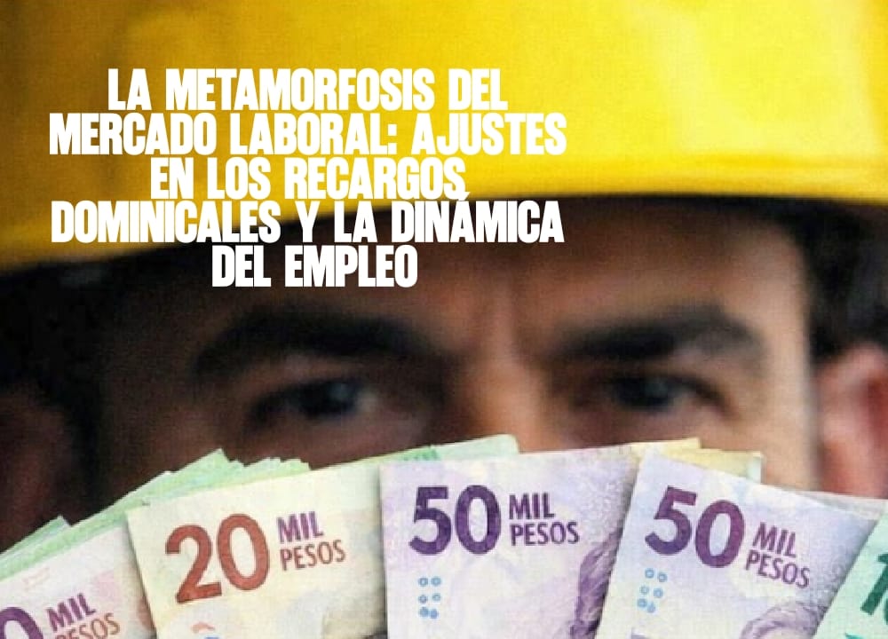 La metamorfosis del mercado laboral Ajustes en los recargos dominicales y la dinámica del empleo