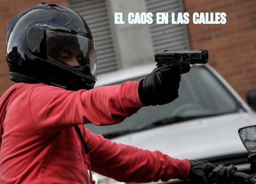 ​El caos en las calles