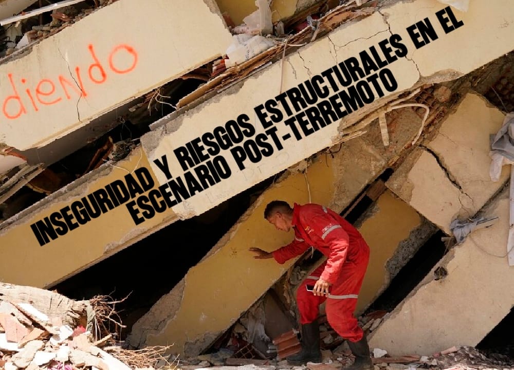 ​Inseguridad y riesgos estructurales en el escenario post terremoto