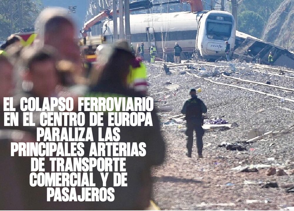 El colapso ferroviario en el centro de Europa paraliza las principales arterias de transporte comercial y de pasajeros