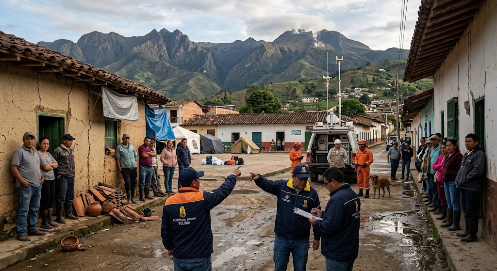 Actividad Sísmica en la Región Andina