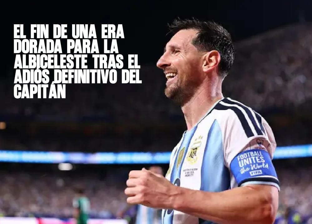 El fin de una era dorada para la Albiceleste tras el adiós definitivo del capitán