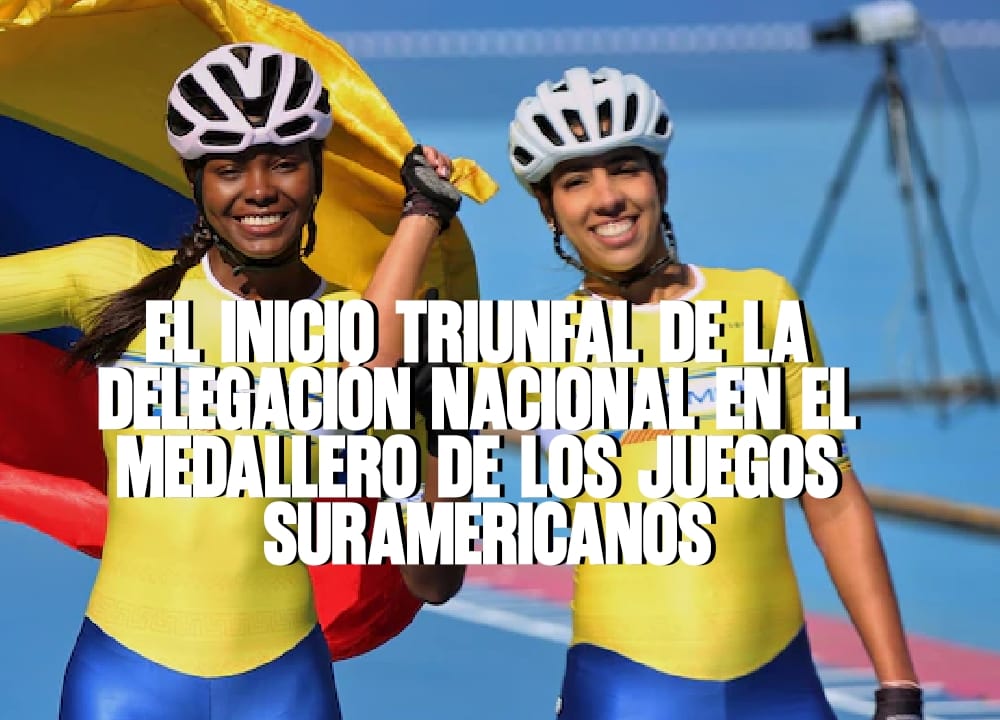 El inicio triunfal de la delegación nacional en el medallero de los Juegos Suramericano
