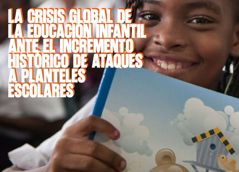 La crisis global de la educación infantil ante el incremento histórico de ataques a planteles escolares