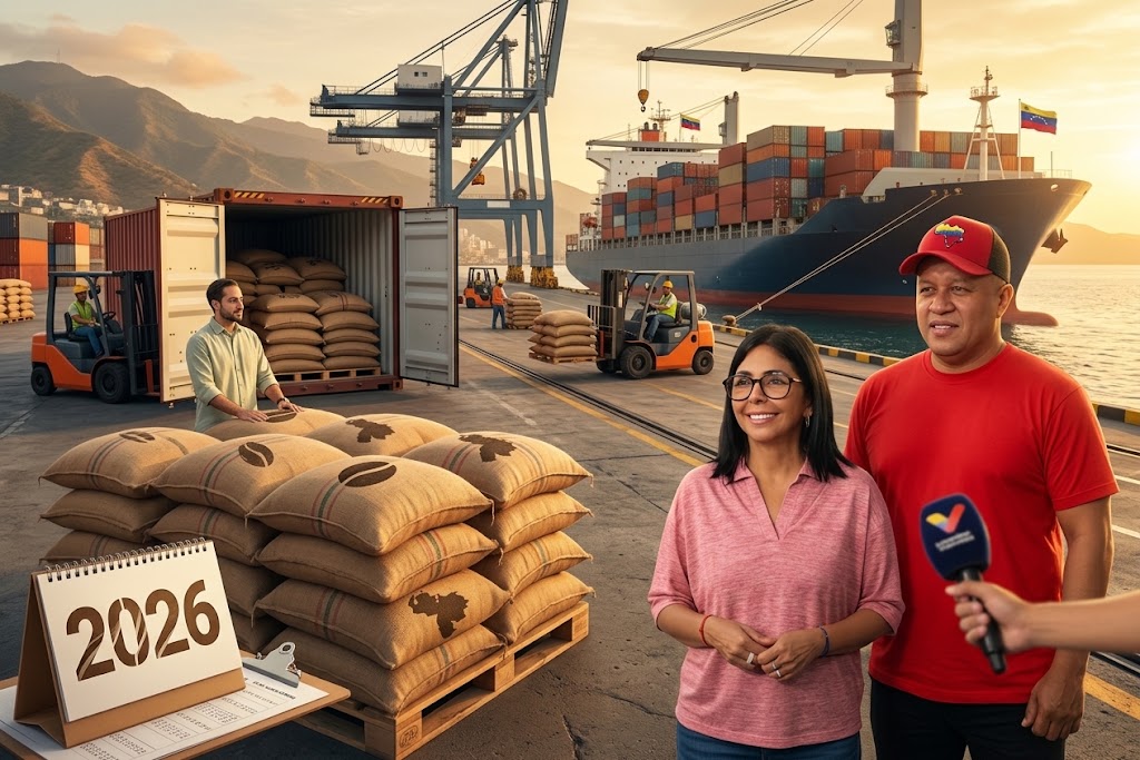 producción de café en Venezuela