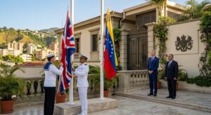 reconfiguración diplomática y el acercamiento del Reino Unido con Caracas