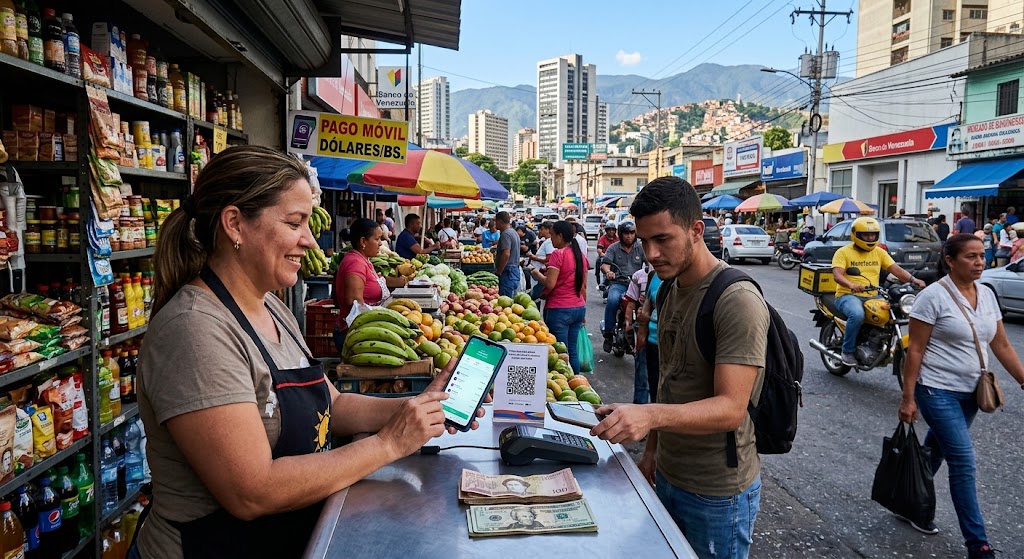 transformación financiera y el dinamismo comercial en el mercado venezolano