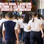 ​El impacto social y sanitario del retorno a las aulas tras las recientes contingencias