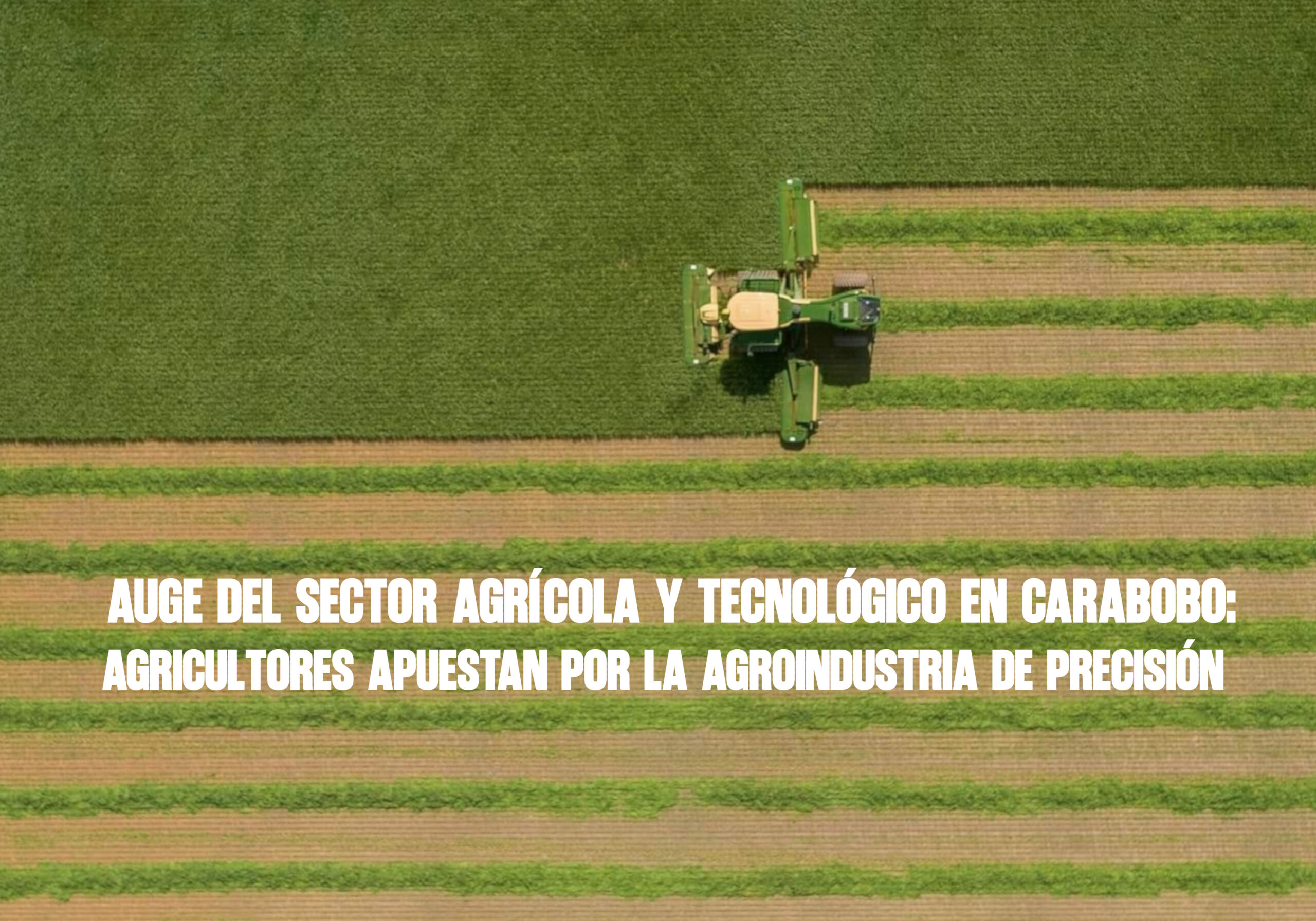 Auge del sector agrícola y tecnológico en Carabobo agricultores apuestan por la agroindustria de precisión