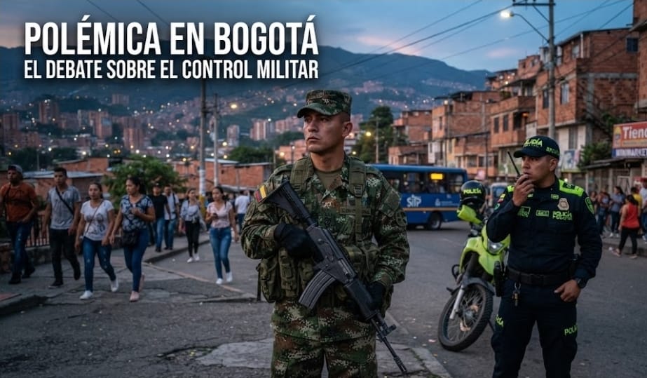 POLÉMICA EN BOGOTÁ POR LA PROPUESTA DE ESTABLECER CONTROL MILITAR
