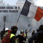 Conmoción social en el territorio francés