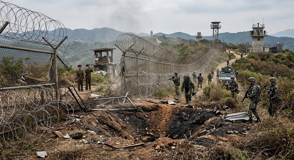 Crisis fronteriza en la península de Corea